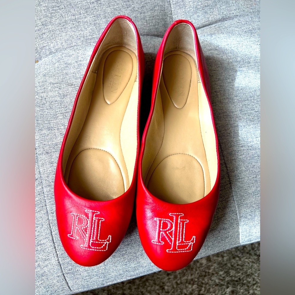 RALPH LAUREN SABRINAS size 6,5 like new